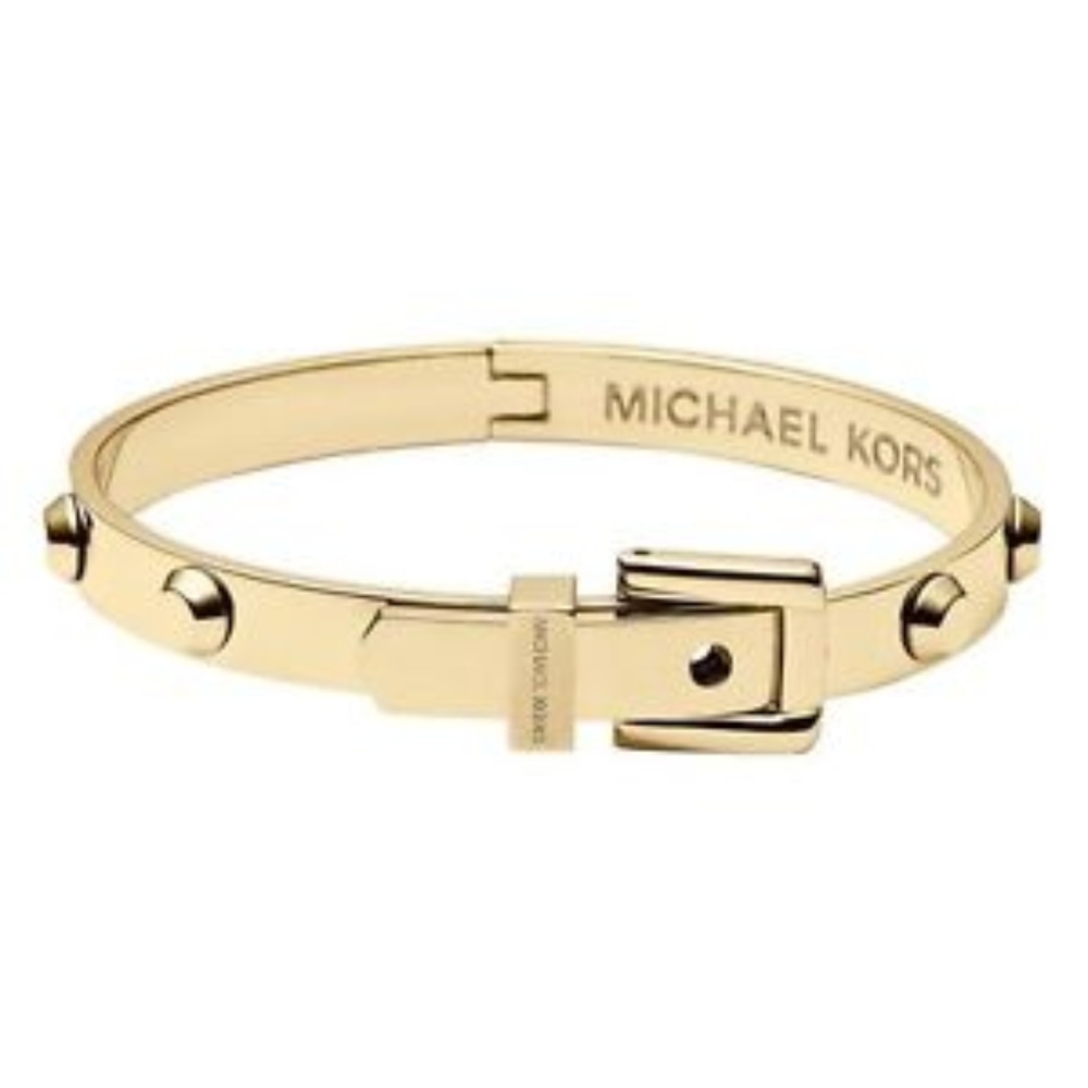 Michael Kors Gold Astor Buckle Bracelet